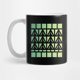 “Dimensional Energy” - V.6 Green - (Geometric Art) (Dimensions) - Doc Labs Mug